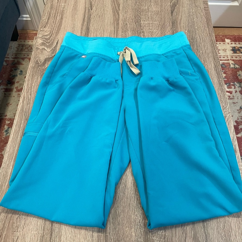 Teal Figs Scrubs Pants